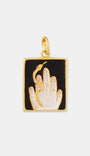 Twisted Love Black Pendant