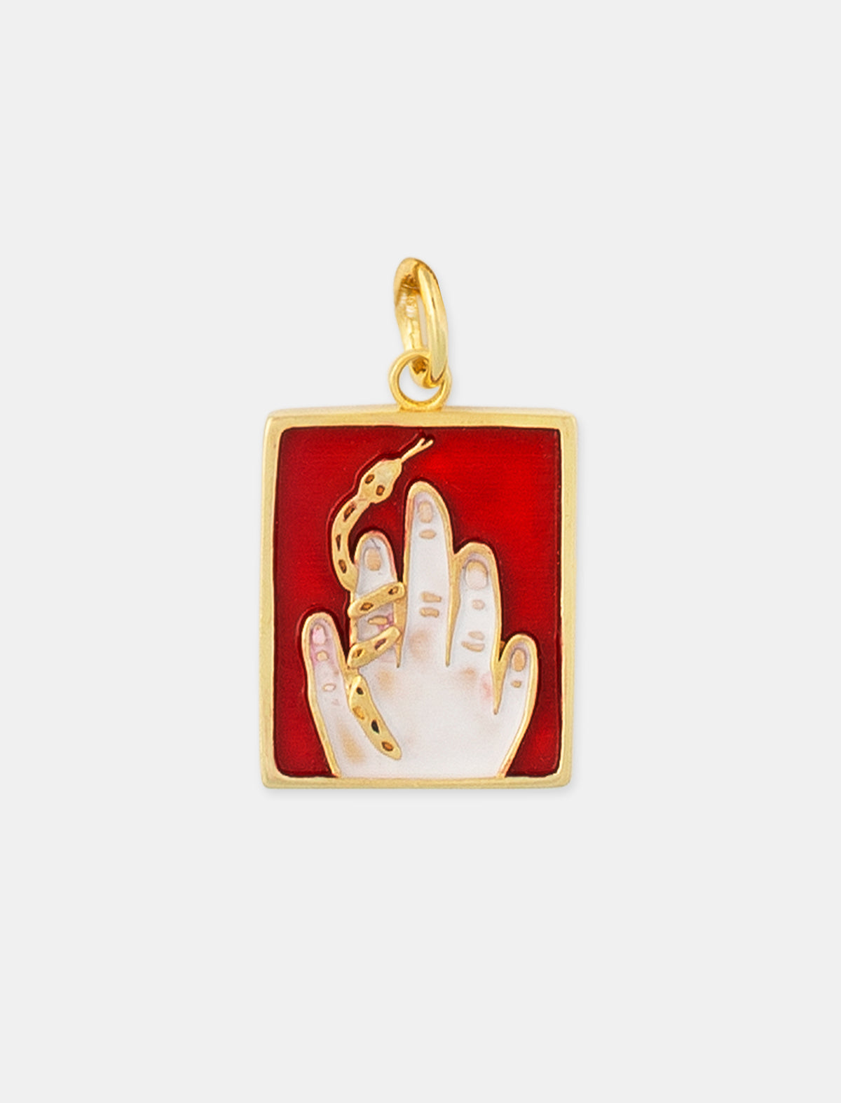 Twisted Love Red Pendant