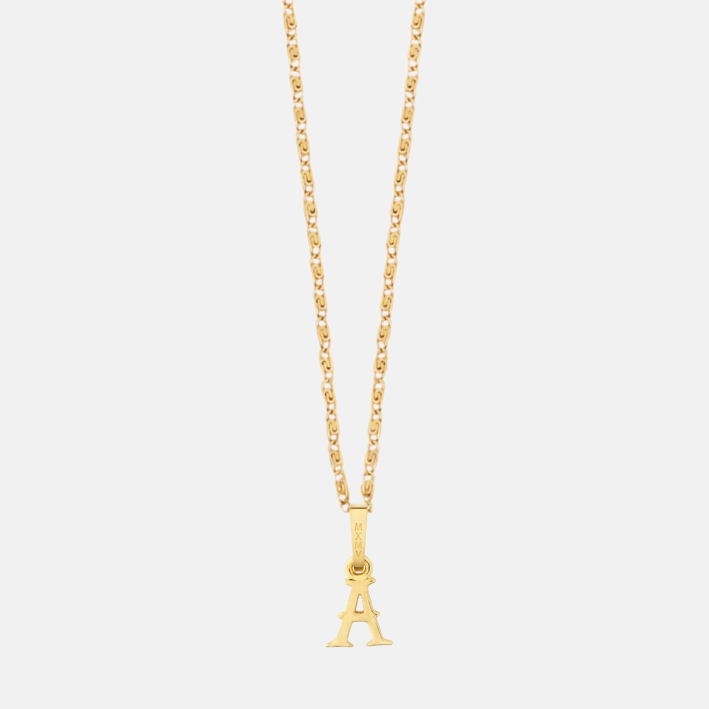 Alphabet Necklace 14k