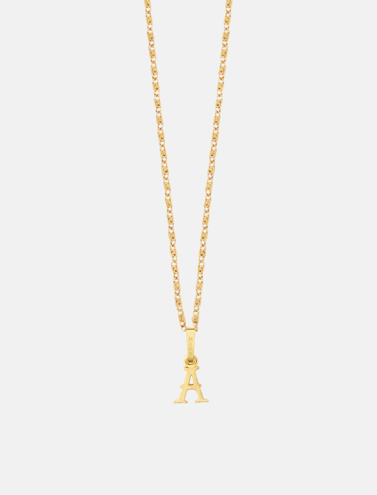 Alphabet Necklace 14k