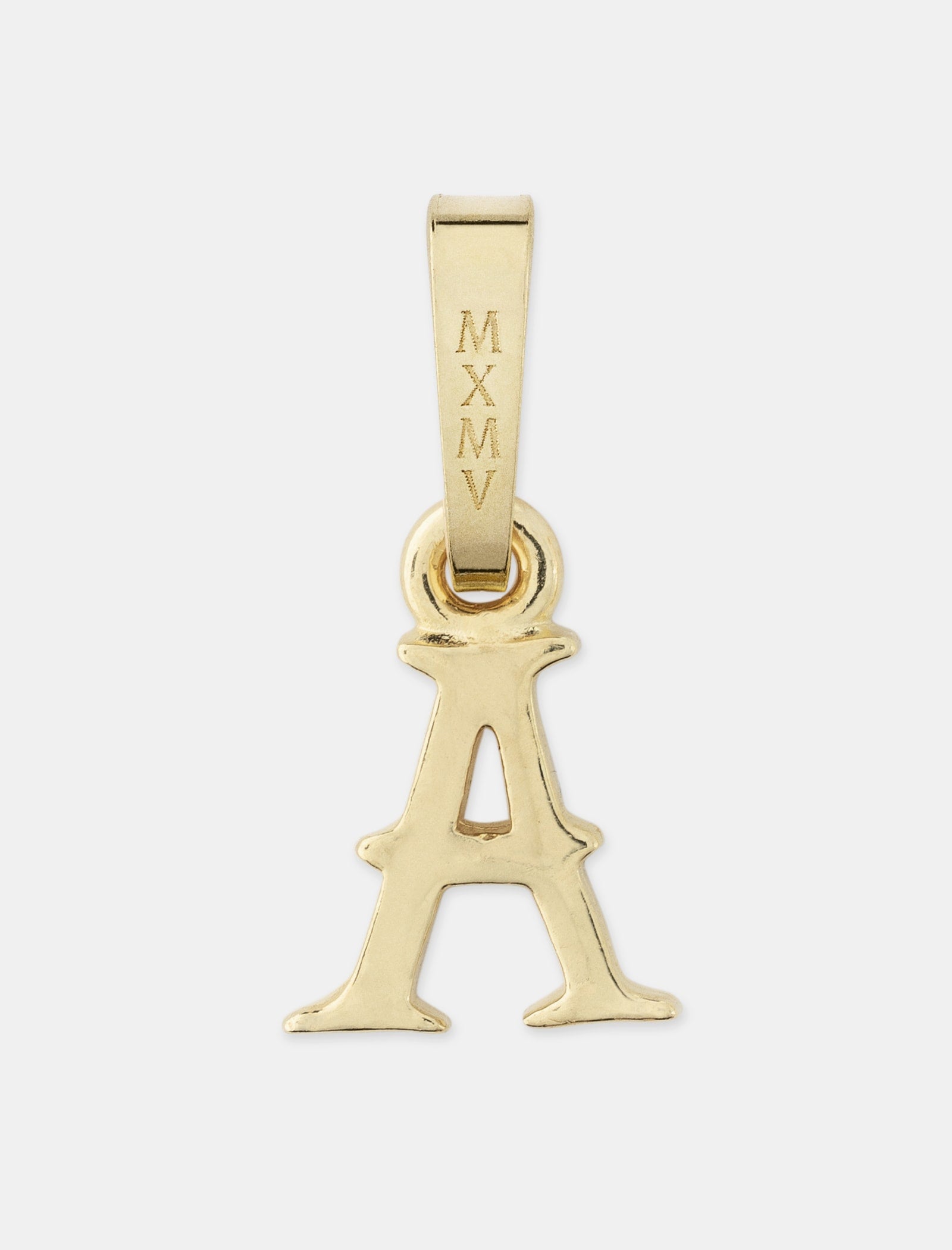 Alphabet Pendants 14k