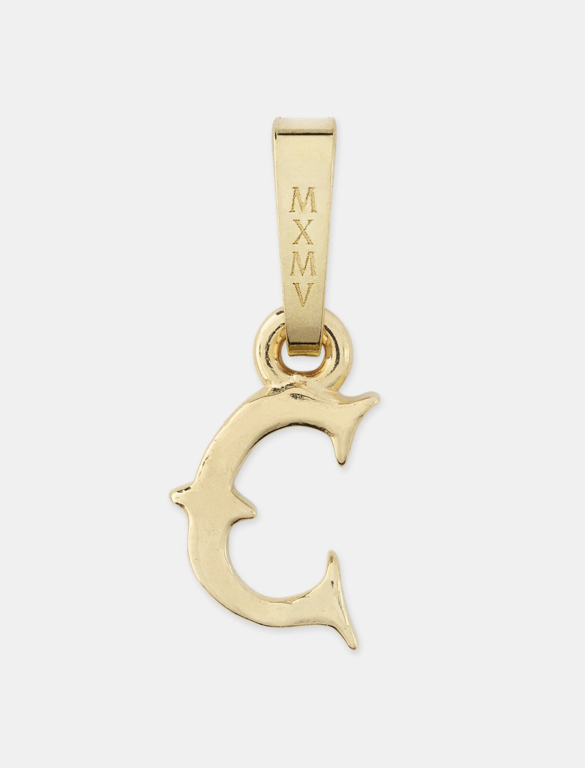 Alphabet Pendants 14k