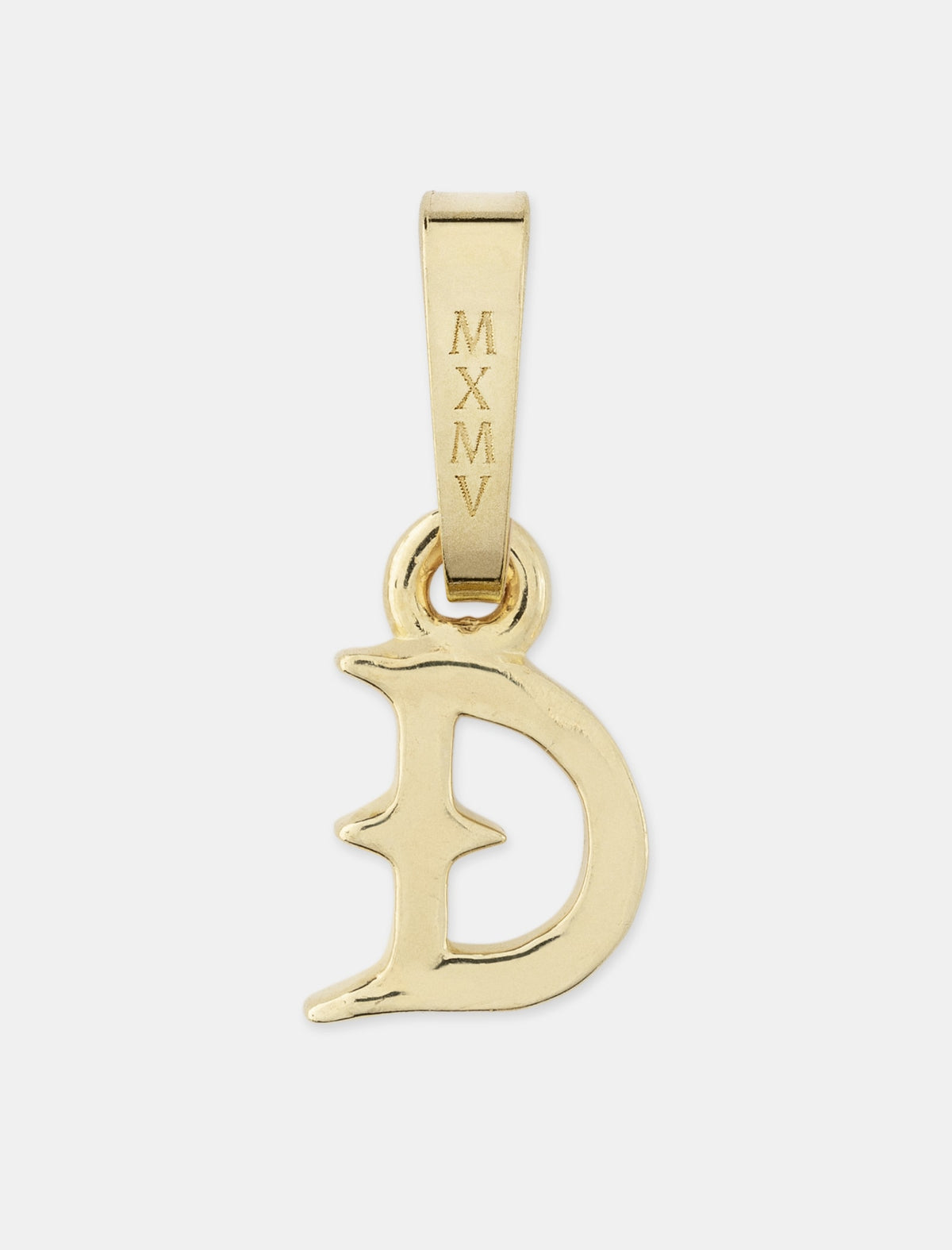 Alphabet Pendants 14k
