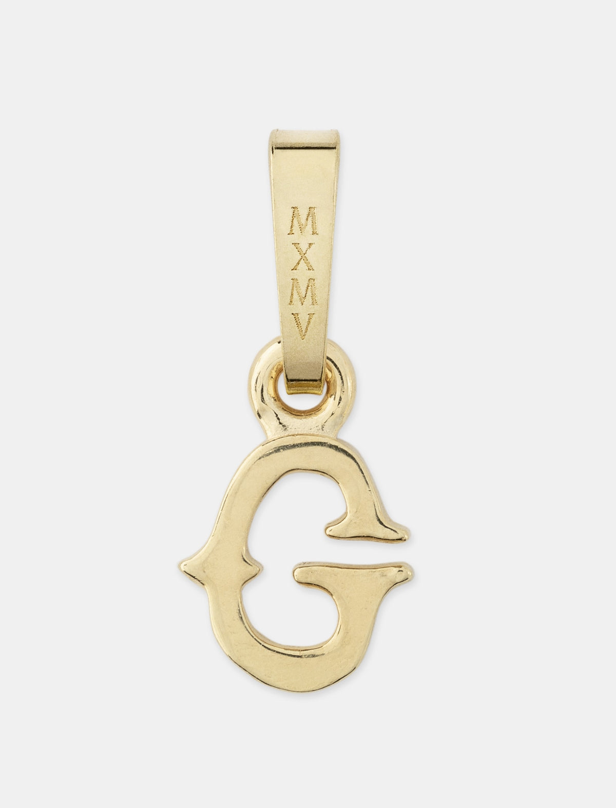 Alphabet Pendants 14k