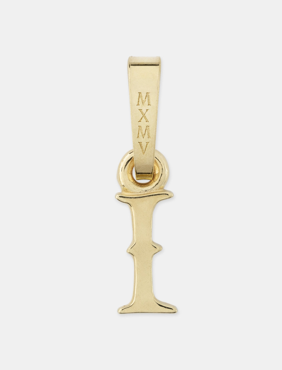 Alphabet Pendants 14k
