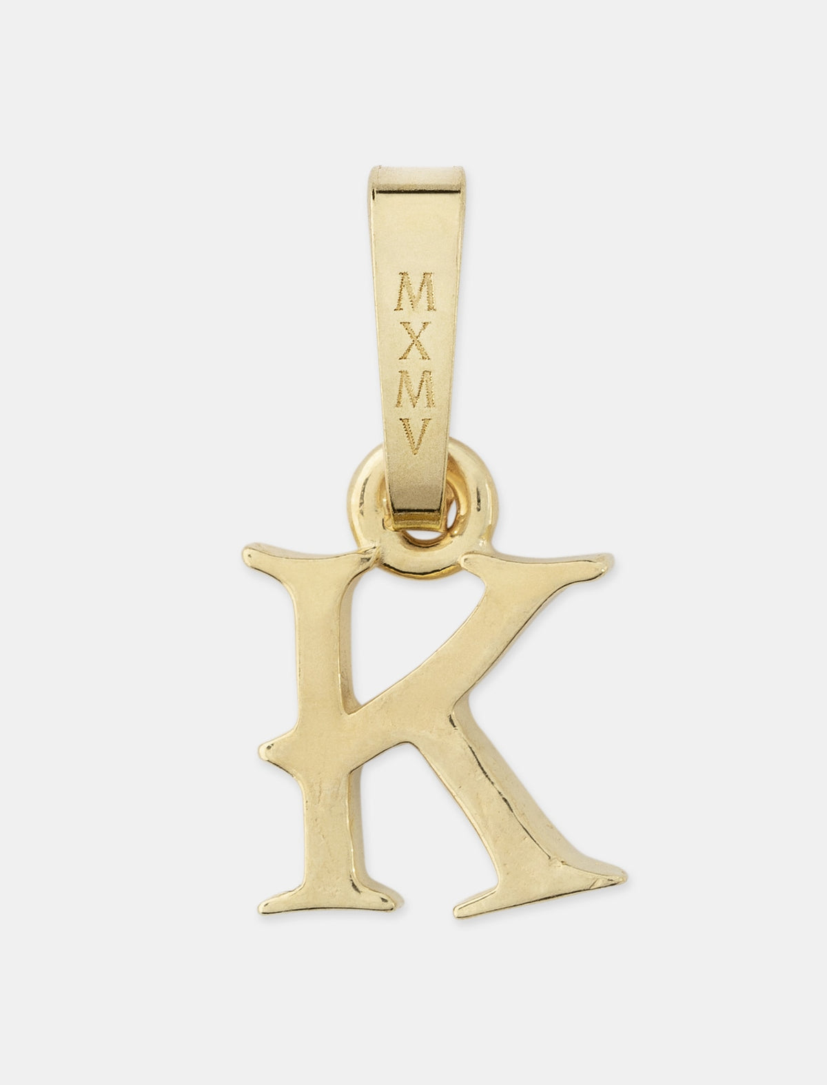 Alphabet Pendants 14k