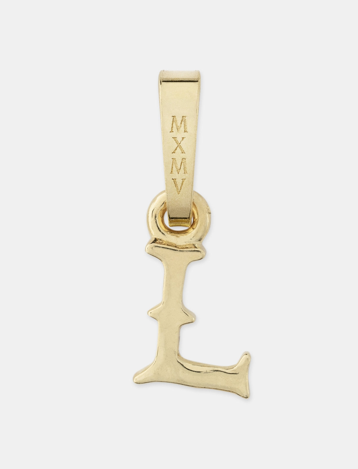 Alphabet Pendants 14k