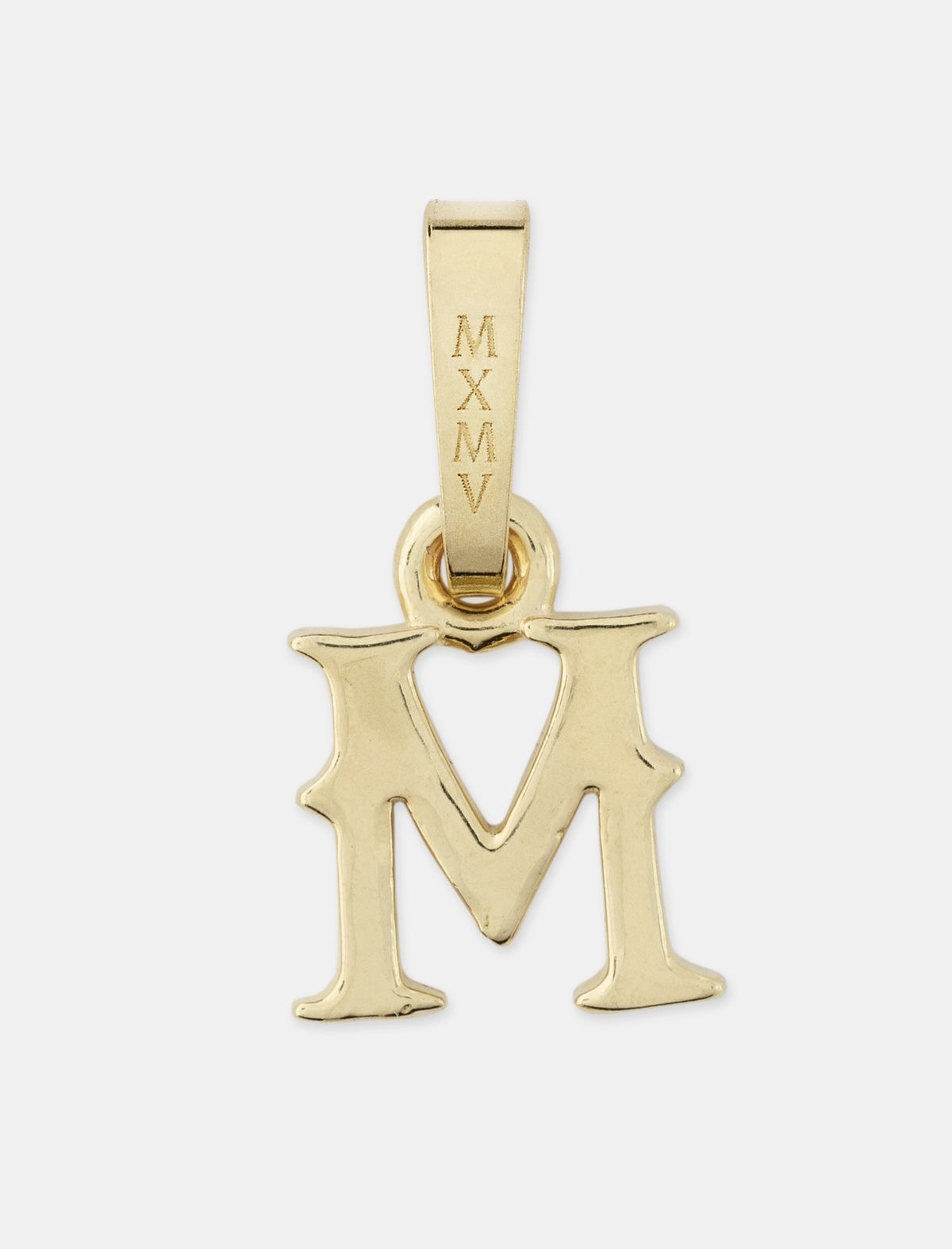 Alphabet Pendants 14k