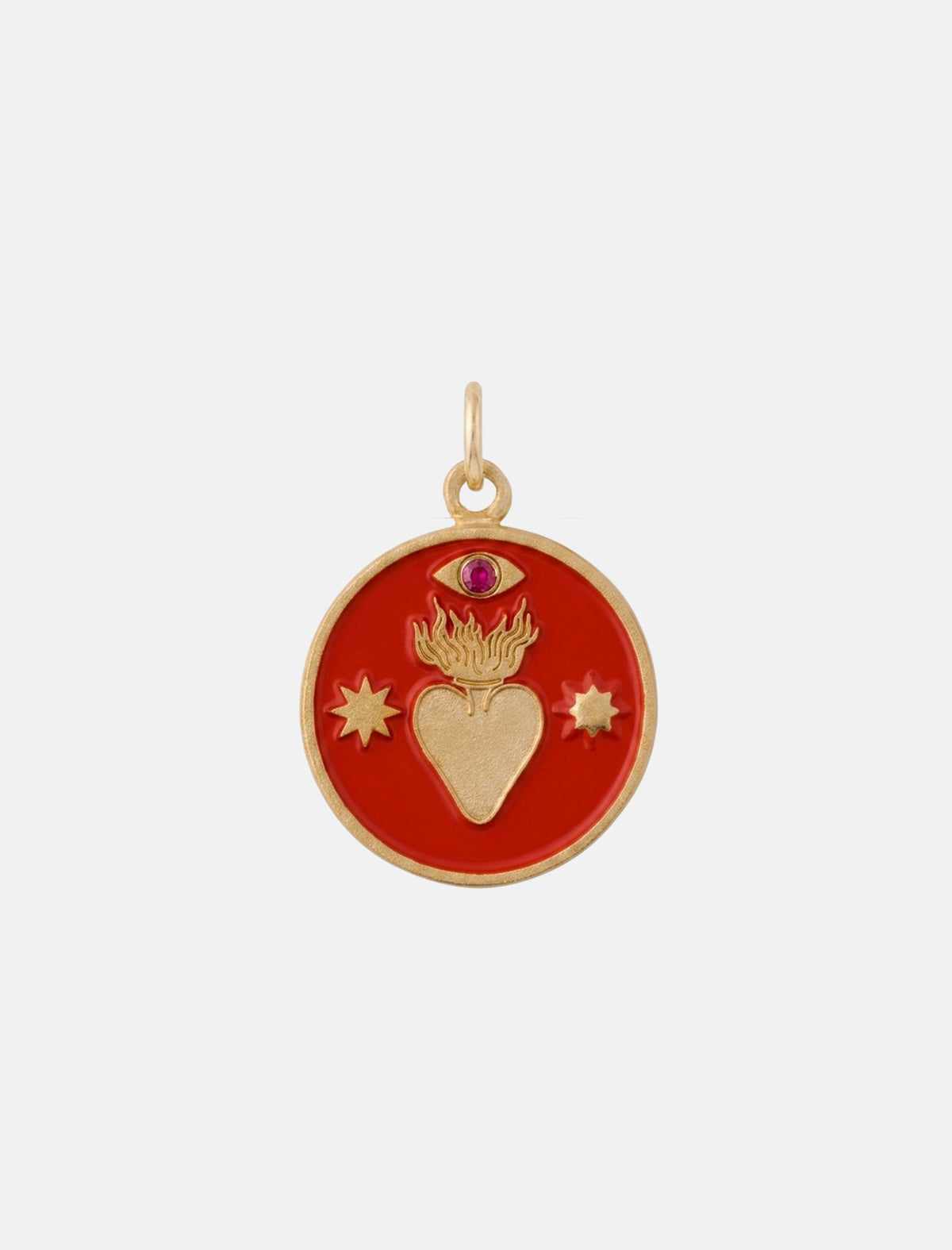 Drinking Nectar II Fire Pendant