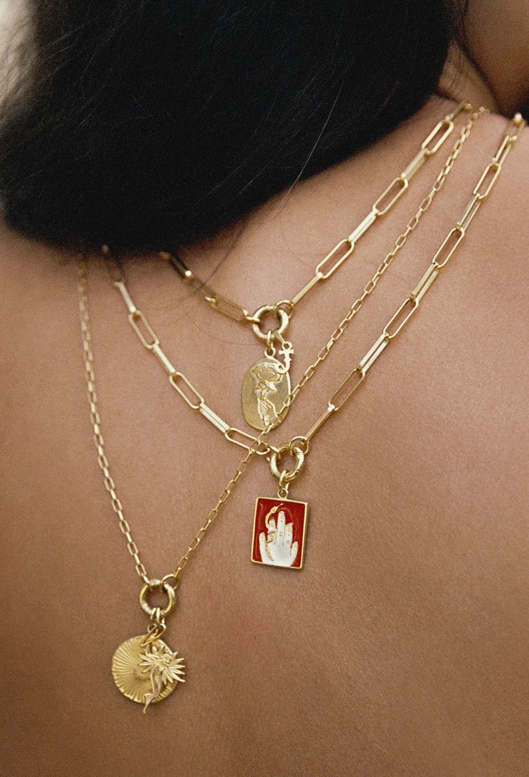 Twisted Love Red Pendant
