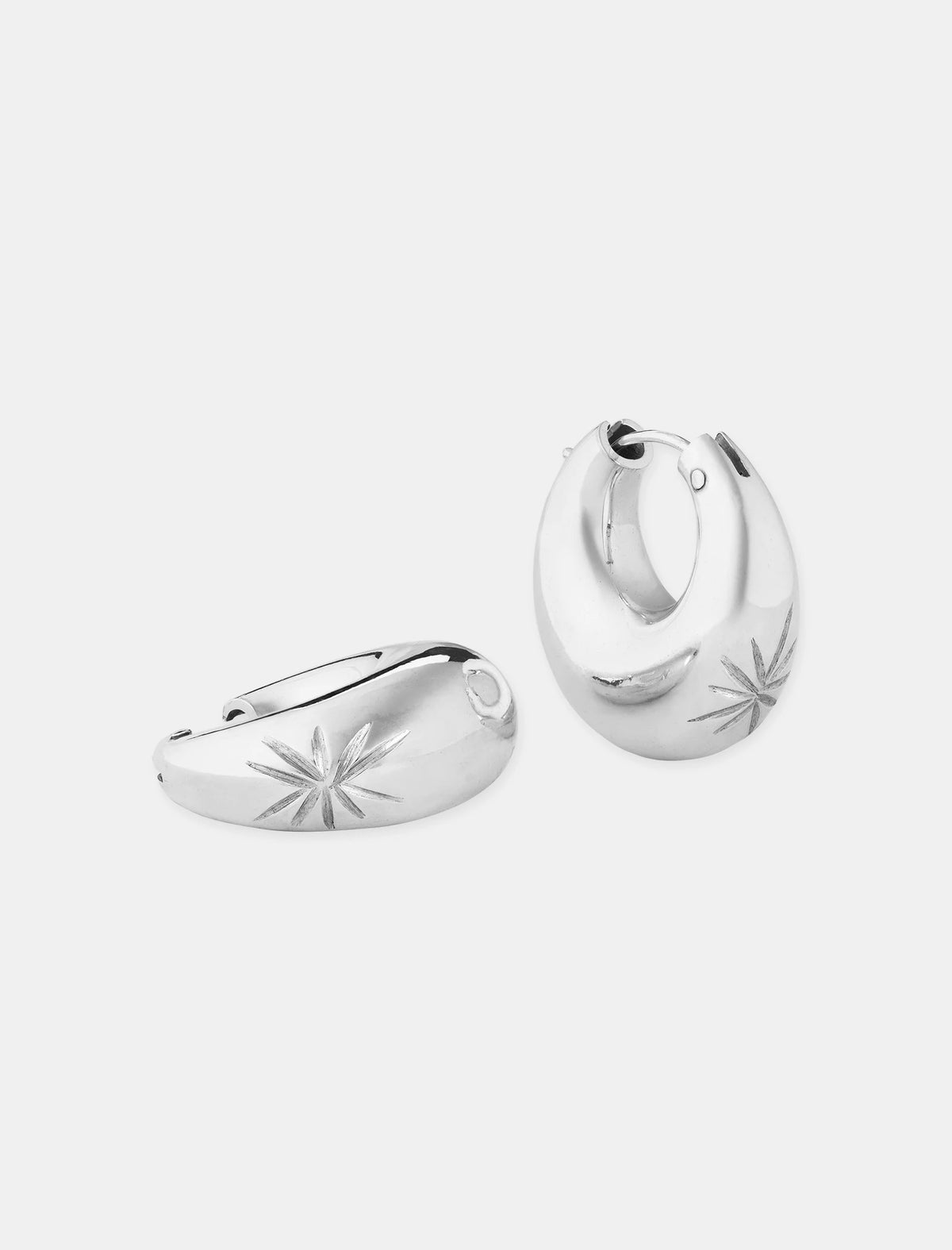 Messy Star Earrings