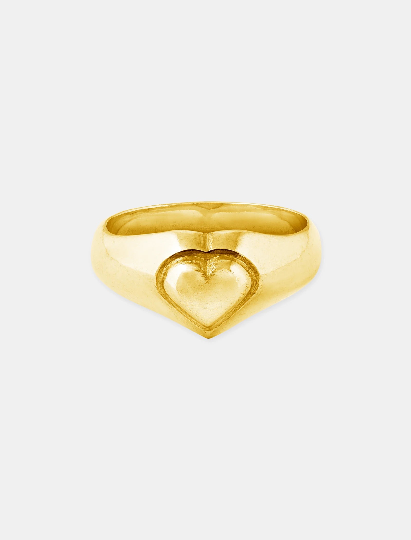 Solid Heart Ring