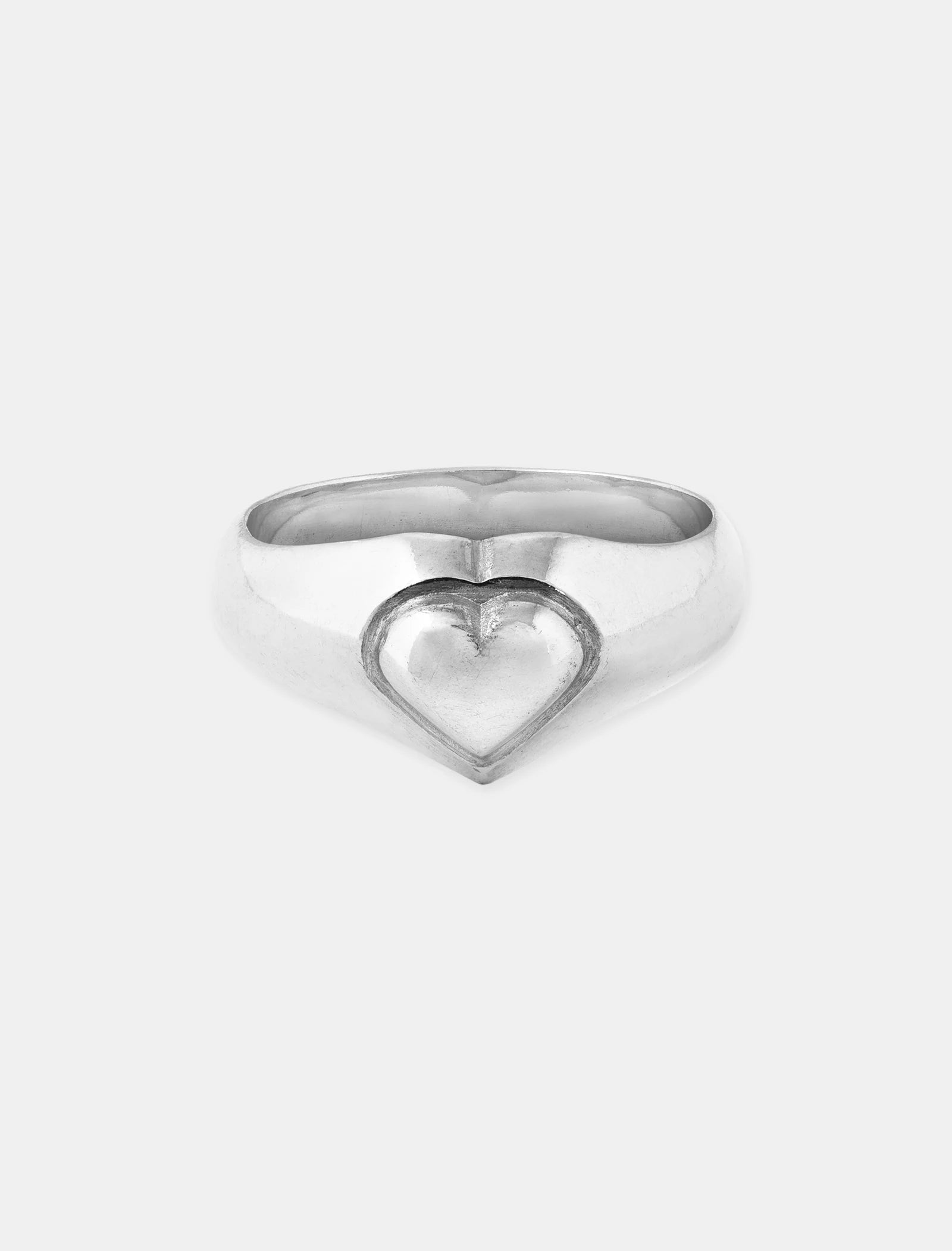 Solid Heart Ring