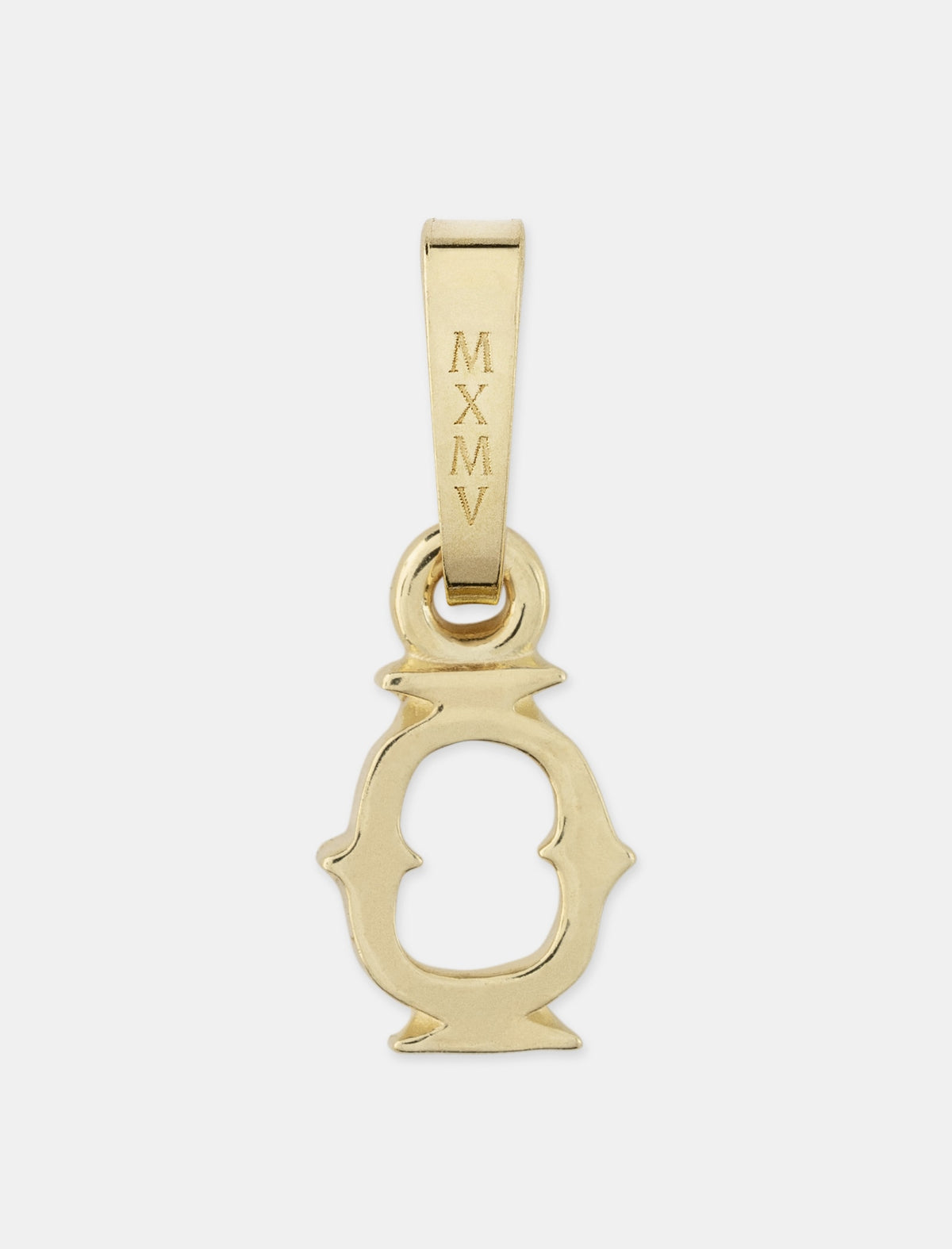 Alphabet Pendants 14k