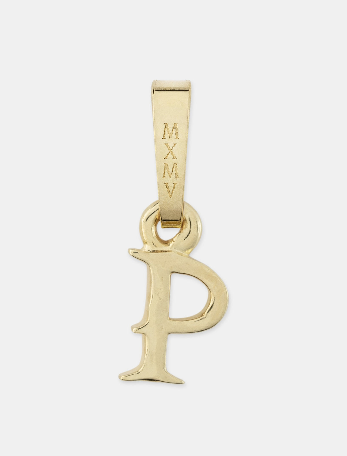 Alphabet Pendants 14k