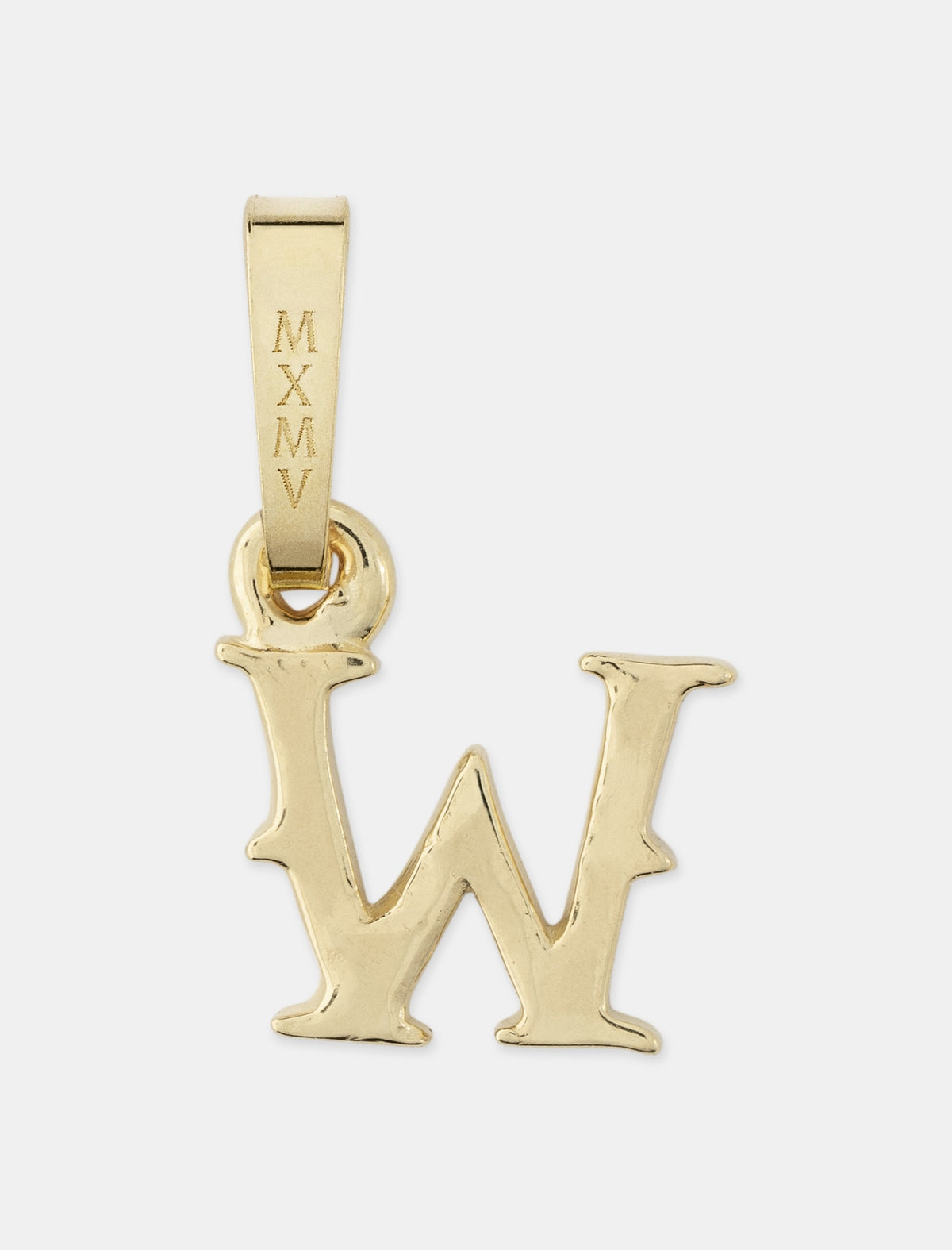 Alphabet Pendants 14k