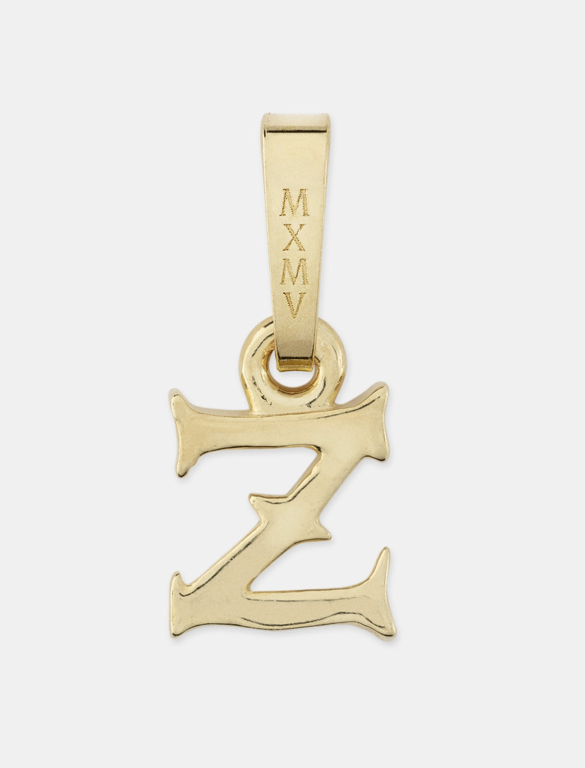 Alphabet Pendants 14k